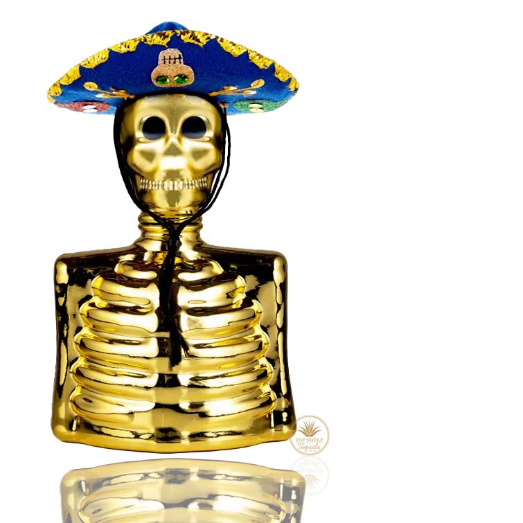 Los Azulejos Skelly Anejo Gold Edition Tequila (750ml / 40%)