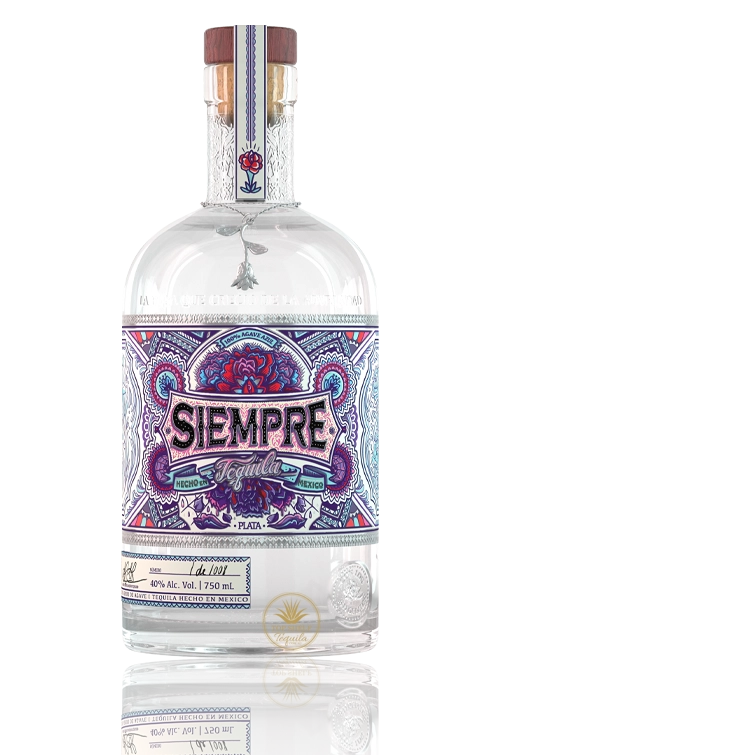 Siempre Tequila Blanco | Pure & Traditional Premium Tequila ...