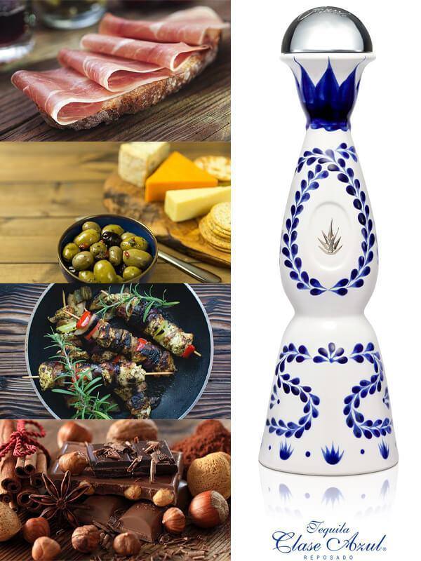 Clase Azul Reposado Tequila (500ml) Food Pairing