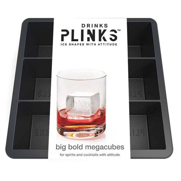 DrinkPlinks Big Bold Megacubes Ice Molds