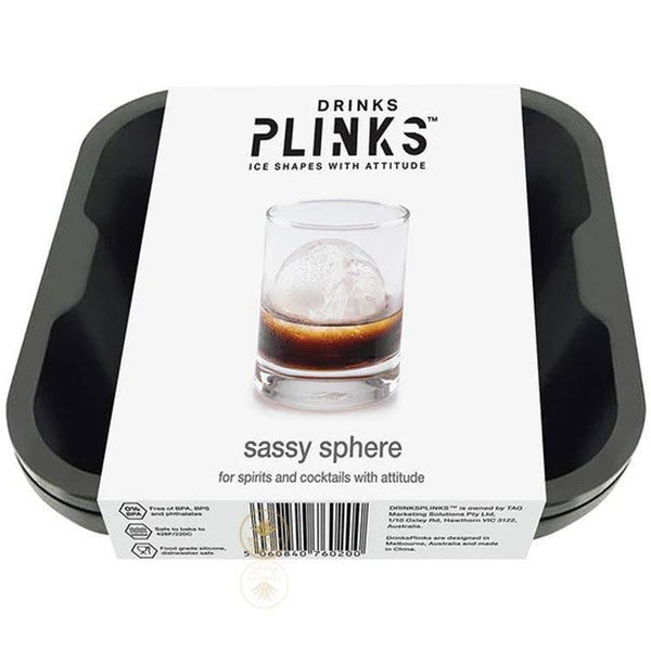 DRINKSPLINKS T Ice Tray and Mega Cube Mold - Silicone Ice Cube