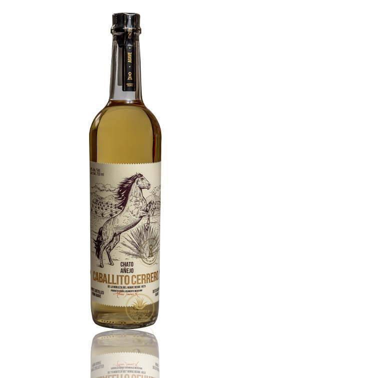 El Caballito Cerrero Anejo Agave Chato (750ml / 48%)