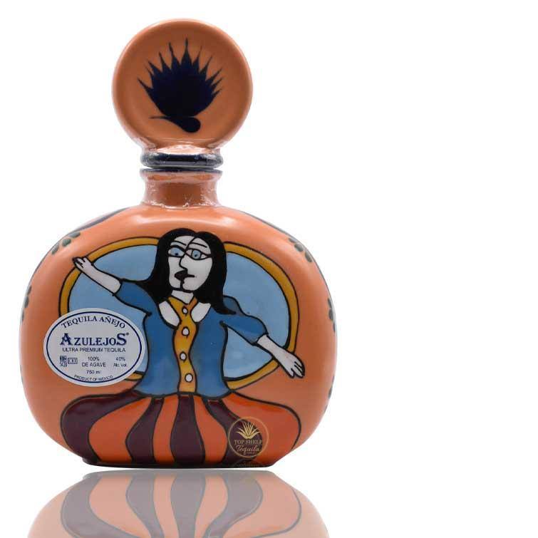 Los Azulejos Masterpiece Collection Anejo Tequila Orange