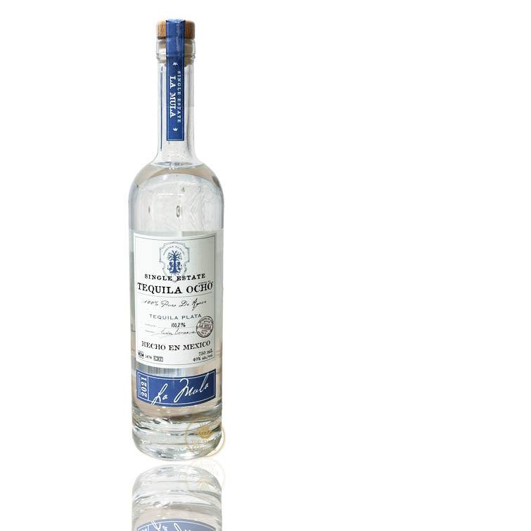 Ocho Single Estate Blanco Tequila - La Mula 2021 (750ml / 40%) - TopShelfTequila.com.au