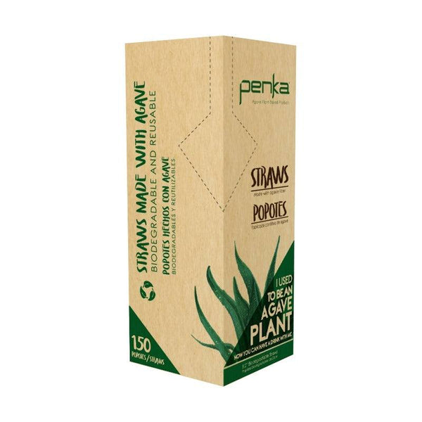 Premium Agave Fibre Biodegradable Straw - (Box of 150) - TopShelfTequila.com.au