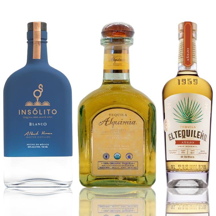 Tequila Trifecta - 3 Bottle Bundle | Blanco | Reposado | Anejo ...